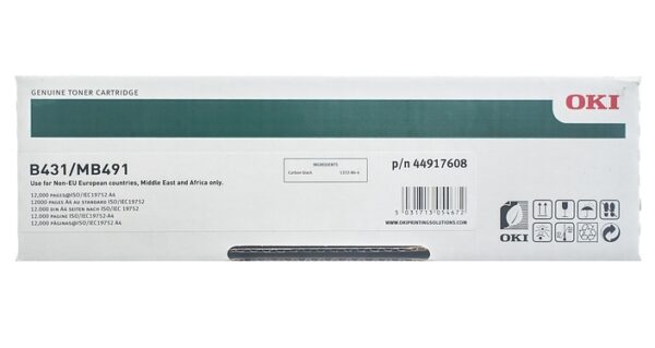 TONER OKI FOR NON EU - MB491